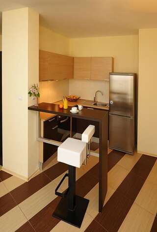 Отель Hotel Heaven - Ultra All Inclusive by Asteri Hotels Солнечный Берег Апартаменты с 1 спальней и видом на море-8